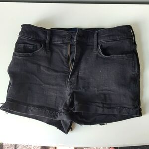Black Hollister Jean Shorts